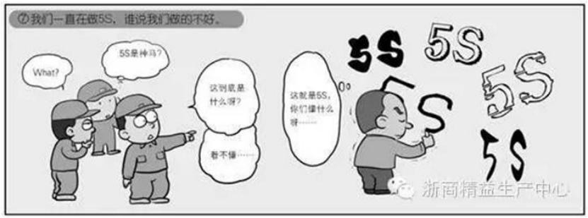 《漫画5S》管理改善的八大意识障碍（1——上海工厂目视化规划设计(图5)